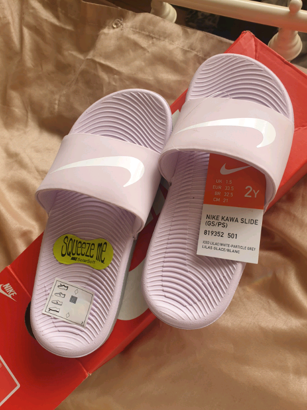 nike girls sliders